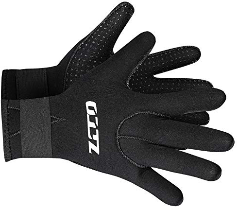 Neoprene Gloves Scuba Diving Gloves Wetsuit Dive Gloves for Men Women Kids, 3MM 5MM Flexible Anti Slip Thermal Five Finger Surfing Glove for Spearfishing Paddling Kayaking Swimming (3mm Black, M)