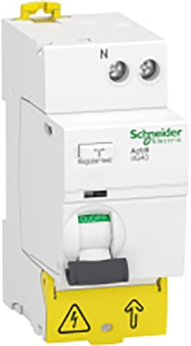 Schneider Electric - Acti9 iIG40 - interrupteur différentiel tête de groupe - 1P+N 40A 30mA type AC - A9R67640