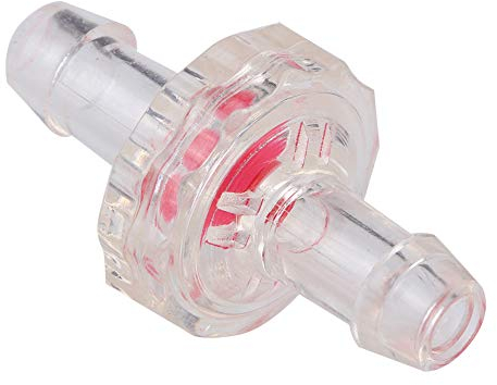 Aquarium Check Valve, 10pcs One-Way Air Pump Non-Return Valve with Airline Tubing Standard Accessories for Fish Tank 5mm for Freshwater Saltwater Tanks, Aquariu