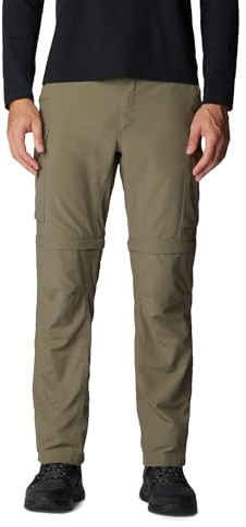 Columbia Men's Silver Ridge Convertible Pant, Stone Green, 34