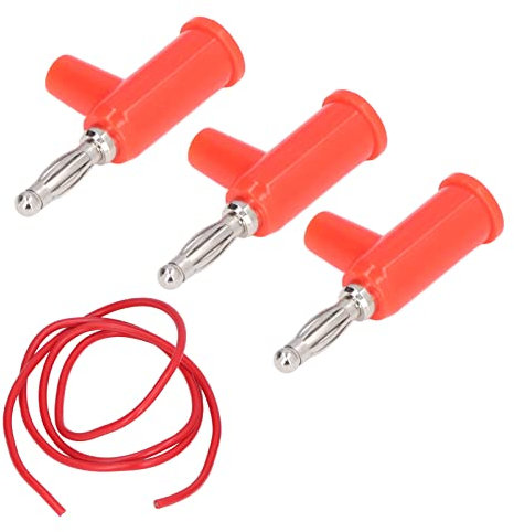 Multimeter-Messleitungen, 10-teiliges Bananenstecker-Messleitungsset, 4-mm-Bananenstecker, 1-mm-Messleitungen-Set für Universelle Elektrische Diagnoseschaltungen, Multi-Tester