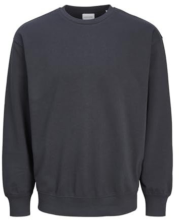 JJECHARGE Sudadera con Cuello Redondo Noos, Azul Marino, M