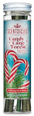 Scentsicles Christmas Scent Sticks - Pack of 6 - Candy Cane Forest