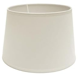 Zarivy Abat-jour E27 beige 25 x 20 x 16 cm conique ouvert - Idéal pour éclairage décoratif et ambiance d'espaces.
