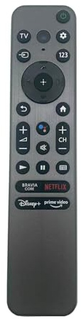 Fjärrkontroll RMF-TX900U Röstfjärrkontroll for Smart HD-TV RMF-TX900B RMF-TX900P XR-77A80K XR-77A83K XR-77A84K Med bakgrundsbelysning