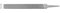 Dick 11122511 Präzisionsfeile Flach 25, 3 x 6, 3 mm Hieb 1