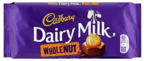 Cadbury Latte Di Mucca Cioccolato Intera Barra Dado (120g)