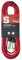 Stagg 6 m hochwertigen XLR-auf XLR-Stecker Mikrofon Kabel rot, 6m