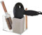InterDesign The Home Edit, Haarstyling-Organizer mit 3 Fächern, aus Silikon und recyceltem Kunststoff