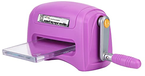 AZURAOKEY Macchina per punzonatura e goffratura per fai da te, fustellatrici con piastra di supporto in plastica, carta carta, artigianato, scrapbooking, punzonatura, taglierino, album fotografico