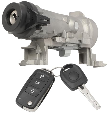 Konuooer Interruttore di Accensione con chiave+telecomando per A3 Q3 TT Seat Alte Leon Beetle Golf 5 Blocca Sterzo 1K0905851B 1K0905865 serratura alloggiamento