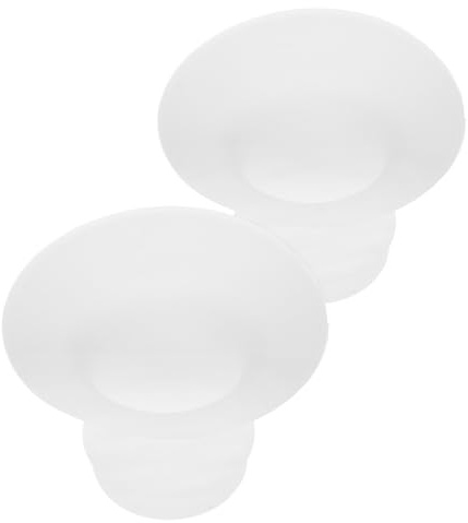 BESPORTBLE Insert De Bride De Pompe En Silicone 28-24 Mm Pour Tire-lait Manuel, Bride Souple Anti-irritation, Kit De 2 Pièces Compactes Polyvalentes Pour Allaitement Portable