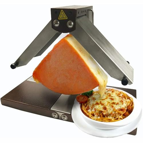 Fundidor De Queso For Raclette, Comercial, Eléctrico, For Fundir Queso, Parrilla For Raclette, Máquina For Hacer Media Rueda De Queso, Varilla Calefactora De Altura Ajustable