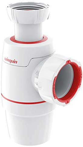 Wirquin 30722154 Siphon de lavabo Néo D40 zéro fuite, blanc