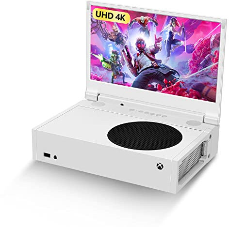 G-STORY 12,5” Portable Monitor for Xbox Series S, UHD 4K Portable Screen for Xbox Series S, IPS Gaming Monitor Screen for Xbox Series S with Dual Speakers, HDMI, HDR, FreeSync, Game Mode