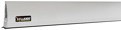 Xcluder Versa-Line Door Sweep, Aluminum, 48 in, Rodent Proof