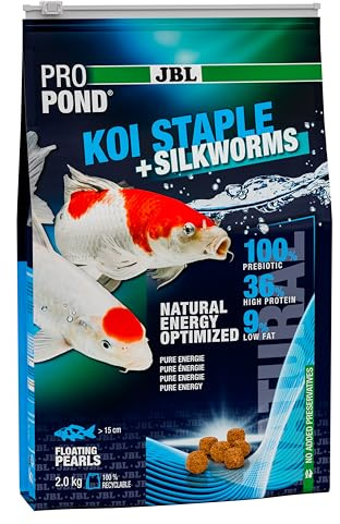 JBL PROPOND KOI STAPLE+SILKWORMS 2,0kg