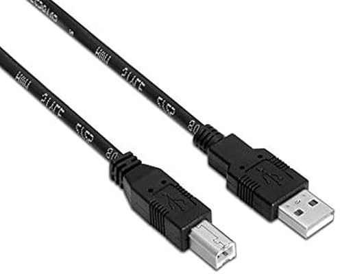 Levitantes Cavo USB - Cavo USB 2.0 Tipo A/M-B/M, Nero, 1,8 m, Ideale per collegare stampanti e dispositivi, ad alta velocità di trasferimento. *