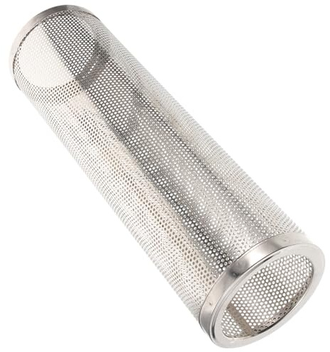 TOYANDONA Cubierta Metálica de Malla para Chimenea de Estufa Protector de Chimenea de Acero Inoxidable 45 CM Rejilla Antiescaldado para Uso Rural y Calefacción Doméstica