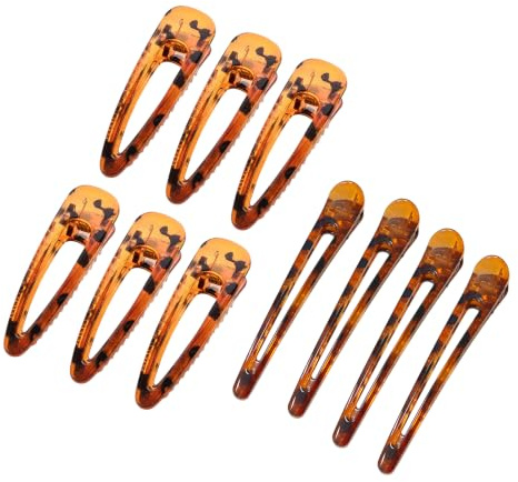 ZEMINRI 10 Piezas Pinzas Pelo Mujer para Cabello Accesorios(10 Piezas) | Diseño Hueco y Ligero Pinza para Cabello Resistente Clips Pelo Mujer Pasadores de Peinado Portátiles Horquillas Niña
