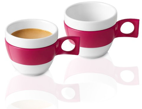 Nescafé Dolce Gusto Espresso Tasse, Porzellan, 2er Pack, 60 ml