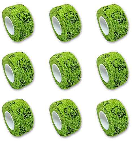 EKNA set med 9 plåster för barn | fingerbandage | gipsbandage | plåster utan klister - Med valfritt motiv - 2,5 cm x 4,5 m - elastiskt, vattenavvisande, sammanhållande
