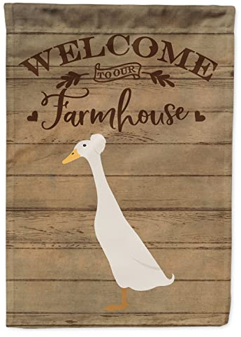 Caroline's Treasures CK6803CHF Bali Duck - Lienzo para casa (tamaño grande), multicolor