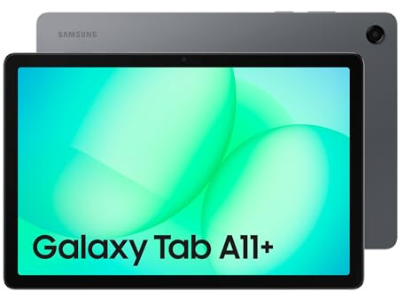 Samsung Galaxy Tab A11+ 128GB, Tableta con IA, Pantalla de 11 con 90 Hz, 6GB de Memoria, Altavoces Cuádruples Dolby, Garantía del Fabricante 3 Años + 1 Año Extra, Gris (Versión Española)