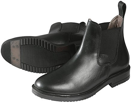 PFIFF Herren 744809 Jodhpurstiefelette Leder Schwarz 38, Schwarz, 38 EU