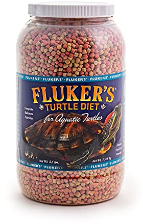 Fluker's Aquatic Turtle Diet, Food Pellets for Turtles, 3.5 lbs.