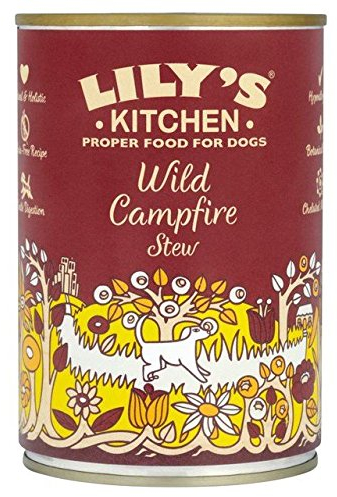 Lilys Küche Richtige Hundefutter Wilde Lagerfeuer Schmoren 400G (Packung mit 4)