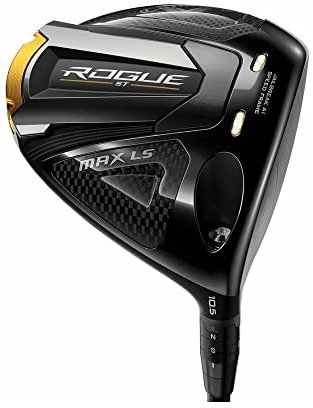 callaway Rogue ST MAX LS Driver DE Golf, Hombres, Negro, 9.1