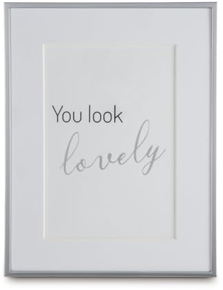 Hama Cornice portafoto in alluminio, argento, 10 x 15 cm