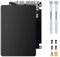 M.2 NGFF SSD SATA Festplattenadapter, M.2 NGFF SATA SSD auf 2,5Zoll SATA3.0 Adapterkarte Externe Festplattenbox mit 7mm Gehäuse bis zu 6 Gbit/s Unterstützt 2230 2242 2260 2280 (Schwarz)