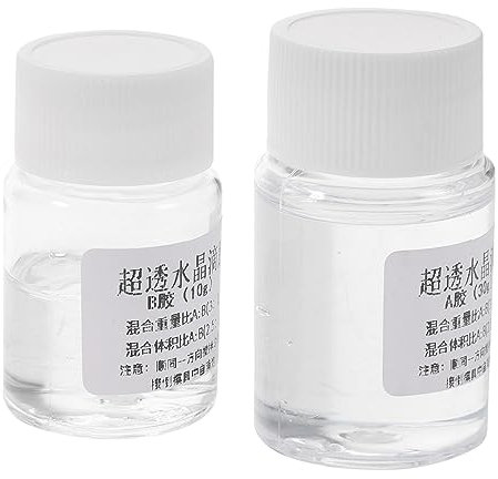 JECOMPRIS 2sätze Epoxyharz Epoxidharzkleber Ab-kleber Für Harzschmuck Herstellung Epoxydharz Gießharz Epoxydharzkleber Epoxitharz