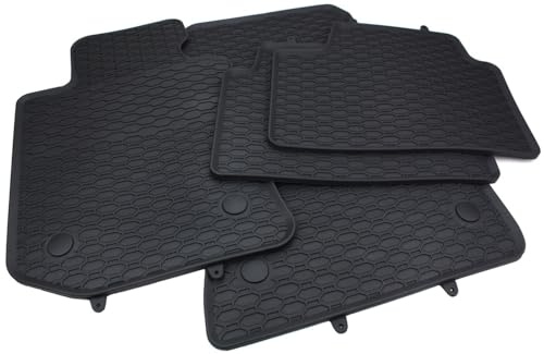 kfz-premiumteile24 Gummimatten Kompatibel mit 3er + M3 Limousine Touring (G20 G21 G80 G81) Baujahr ab 03/2019 Fußmatten Allwetter Automatten Premium Qualität schwarz 4-teilig