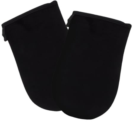Healvian Tanning Gloves Self Tanner Mitts Fabric Hand Mitts for Even Application for Face and Body Tanning