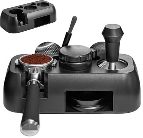 Tampstation – manipuleringshållarstation med halkfri , espressomaskiner