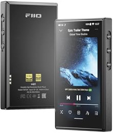 FiiO M21 Android 13 Portable Music Player MP3 Snapdragon 680 4* CS43198 DAC Chips Hi-Res Audio DSD Bluetooth LDAC (Black)