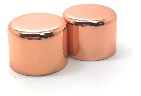 Replacement Varilight Universal Polished Copper Dimmer Switch Knob (2 Pack)