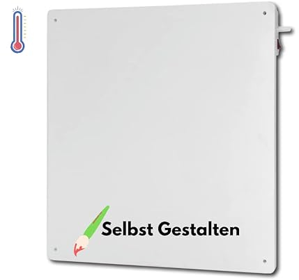 MAUK® Infrarotheizung Paneel 425 W | mit App-Steuerung mobil Zuhause anheizen | Heizung Heizkörper