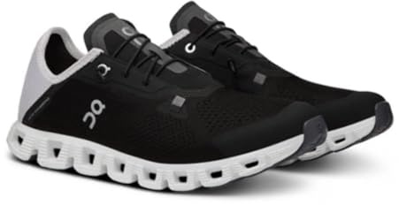 On Mens Cloud 5 Coast Textile Synthetic Black Shadow Trainers 11 UK