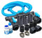 LionFlex Bypass Set Universal Deluxe | Pool Schwimmbad Wärmepumpe Poolheizung Solaranlage | Präzise Regulierung des Wasserdurchflusses | Effiziente Pool-Optimierung