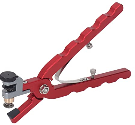 Leder-Lochzange, Lochzange, Ergonomisch, Arbeitssparend, Aluminiumlegierung, Uhrenarmband, Ledergürtel, Locher Für Leder, Schuhe, Stoff, Gürtel