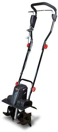 Racing Motobineuse Électrique 1000 W Largeur de Travail 36 cm 4 Fraises Guidon Ergonomique Repliable Câble 0.35 m Puissance Sonore 93 DB – RAC1036ET