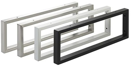 SOTECH Console de lavabo WK500 mm acier inox brossé Support de lavabo design Console murale stable Support de console pour vasque à poser