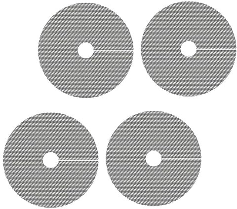 DEKKRYNFV Garden Guard - Cubierta de suelo para maceta, de 11.8/15.7 pulgadas de diámetro, a prueba de mascotas, diseño de fácil corte, polietileno resistente a los animales, suministros de jardinería