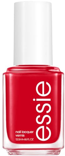 Essie Smalto per Unghie, Risultato professionale, Finish Ultra Brillante, Pennello Piatto, Russian Roulette (62), 13,5 ml