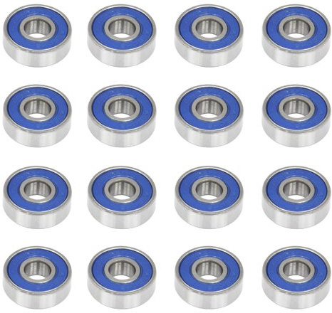 Accessotech - 16 roulements à billes sans frottement ABEC 9 pour patins à roues alignées