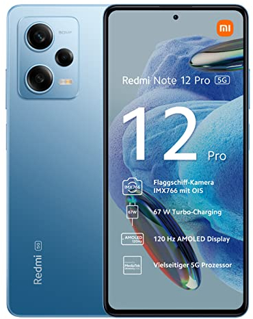 Xiaomi Redmi Note 12 Pro 5G Sky Blue 8GB RAM 128GB ROM [Global Version]